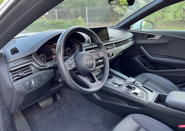 Audi A5 cena 118000 przebieg: 67000, rok produkcji 2018 z Warszawa małe 781